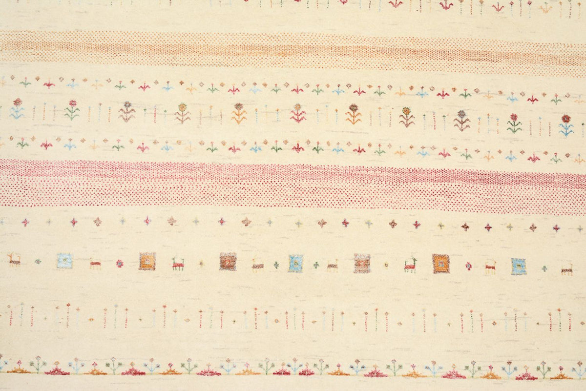 Gabbeh Rug - Loribaft Indus - 335 x 248 cm - multicolored