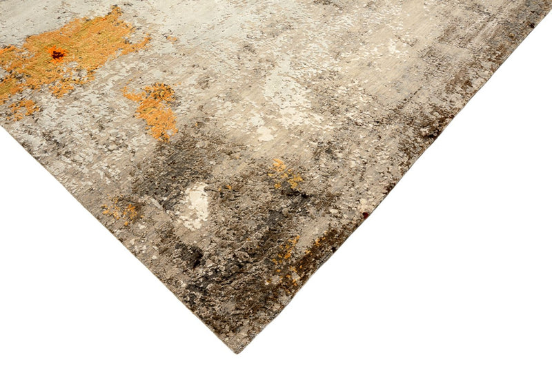 Designer Rug - 367 x 270 cm - dark beige