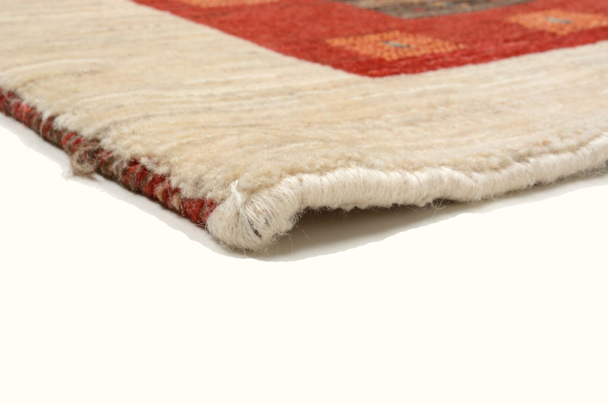 Gabbeh Rug - Loribaft Perser - 205 x 150 cm - brown