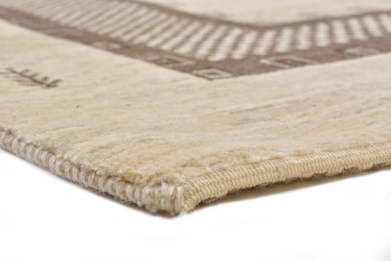 Gabbeh Rug - Loribaft Perser - 242 x 176 cm - beige