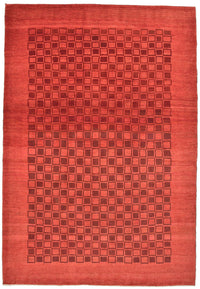 Gabbeh Rug - Loribaft Perser - 298 x 204 cm - red
