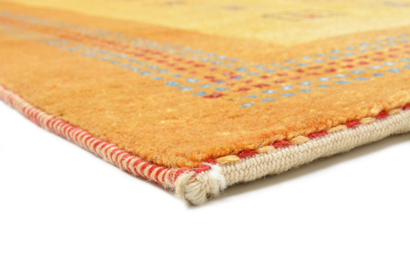 Gabbeh Rug - Loribaft Perser - 170 x 114 cm - yellow
