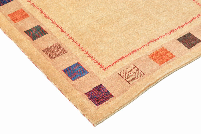 Gabbeh Rug - Loribaft Perser - 158 x 104 cm - yellow