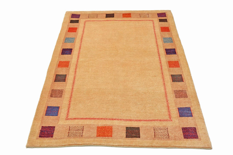 Gabbeh Rug - Loribaft Perser - 158 x 104 cm - yellow