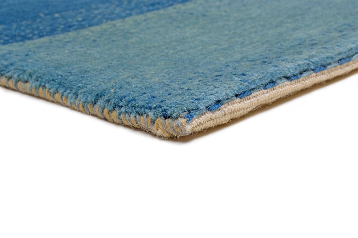 Gabbeh Rug - Loribaft Perser - 197 x 150 cm - blue