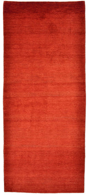 Runner Gabbeh Rug - Loribaft Perser - 208 x 86 cm - red