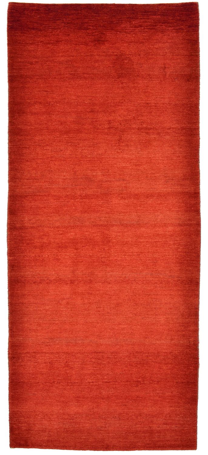 Runner Gabbeh Rug - Loribaft Perser - 208 x 86 cm - red