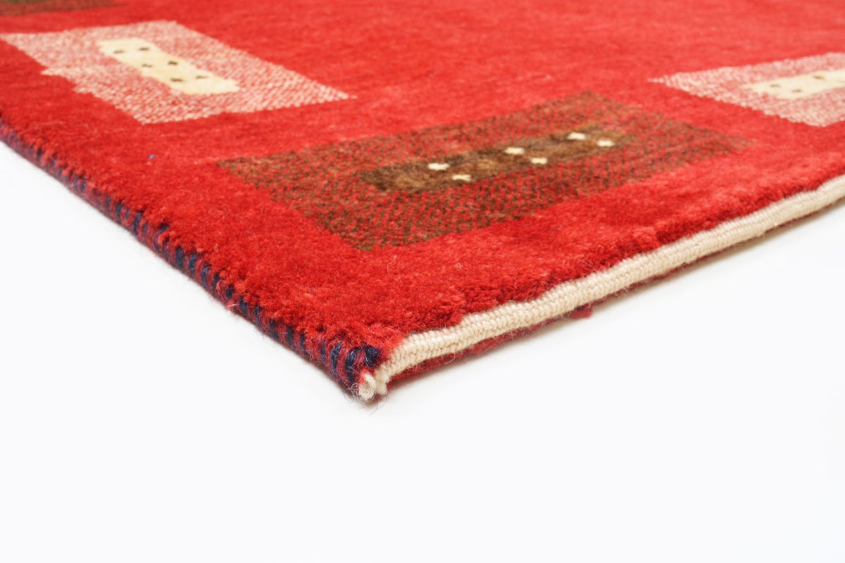Gabbeh Rug - Loribaft Perser - 166 x 104 cm - red