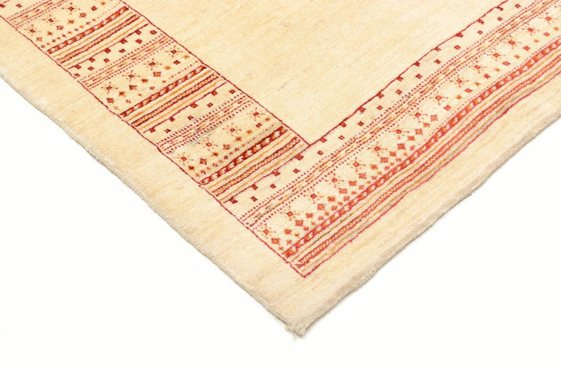 Gabbeh Rug - Loribaft Perser - 198 x 150 cm - beige
