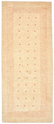 Runner Gabbeh Rug - Loribaft Perser - 197 x 84 cm - natural