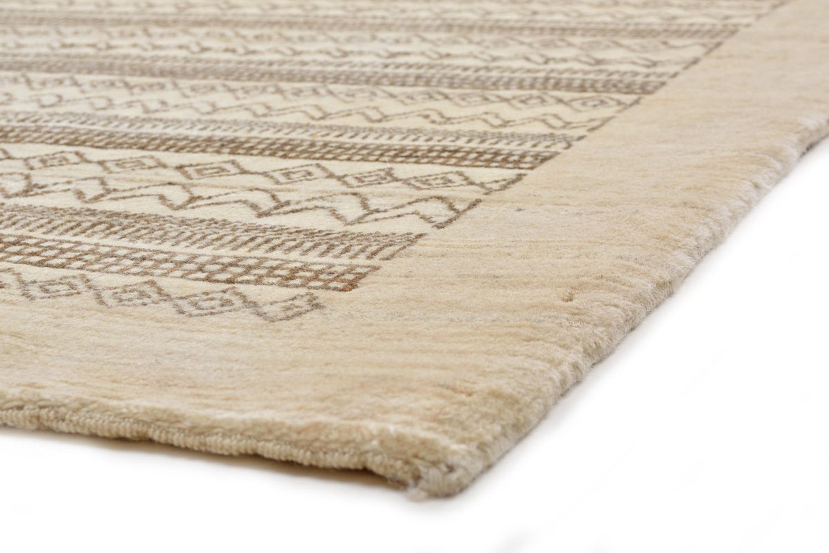 Runner Gabbeh Rug - Loribaft Perser - 297 x 85 cm - sand