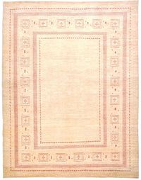 Gabbeh Rug - Loribaft Perser - 417 x 309 cm - beige
