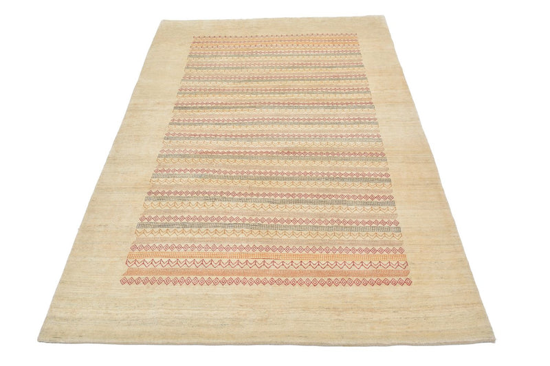Gabbeh Rug - Loribaft Perser - 302 x 201 cm - natural