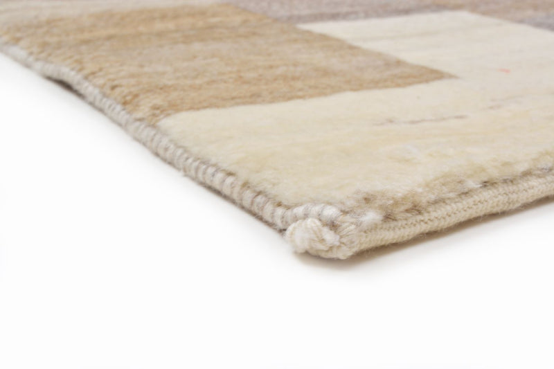 Gabbeh Rug - Loribaft Perser - 146 x 122 cm - light brown