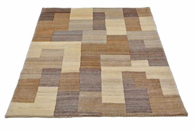 Gabbeh Rug - Loribaft Perser - 146 x 122 cm - light brown