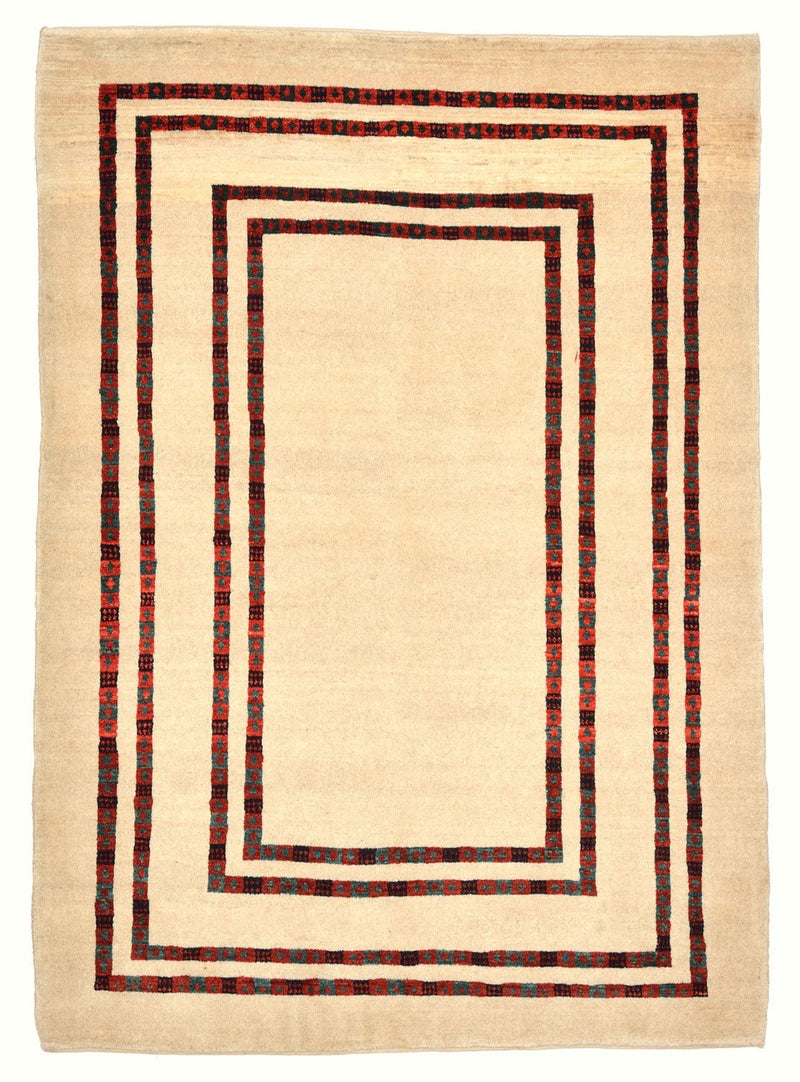 Gabbeh Rug - Loribaft Perser - 179 x 127 cm - beige
