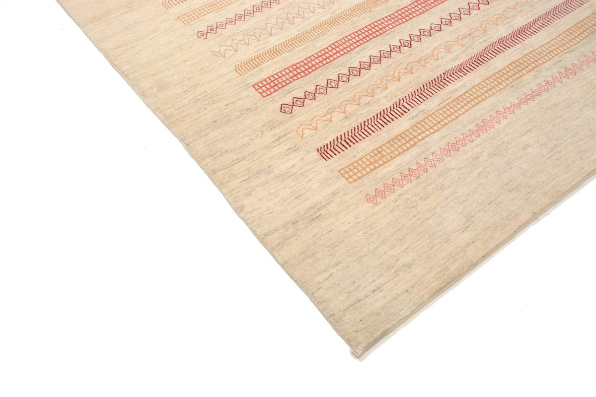Gabbeh Rug - Loribaft Perser - 301 x 205 cm - sand