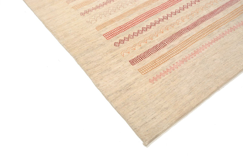 Gabbeh Rug - Loribaft Perser - 301 x 205 cm - sand
