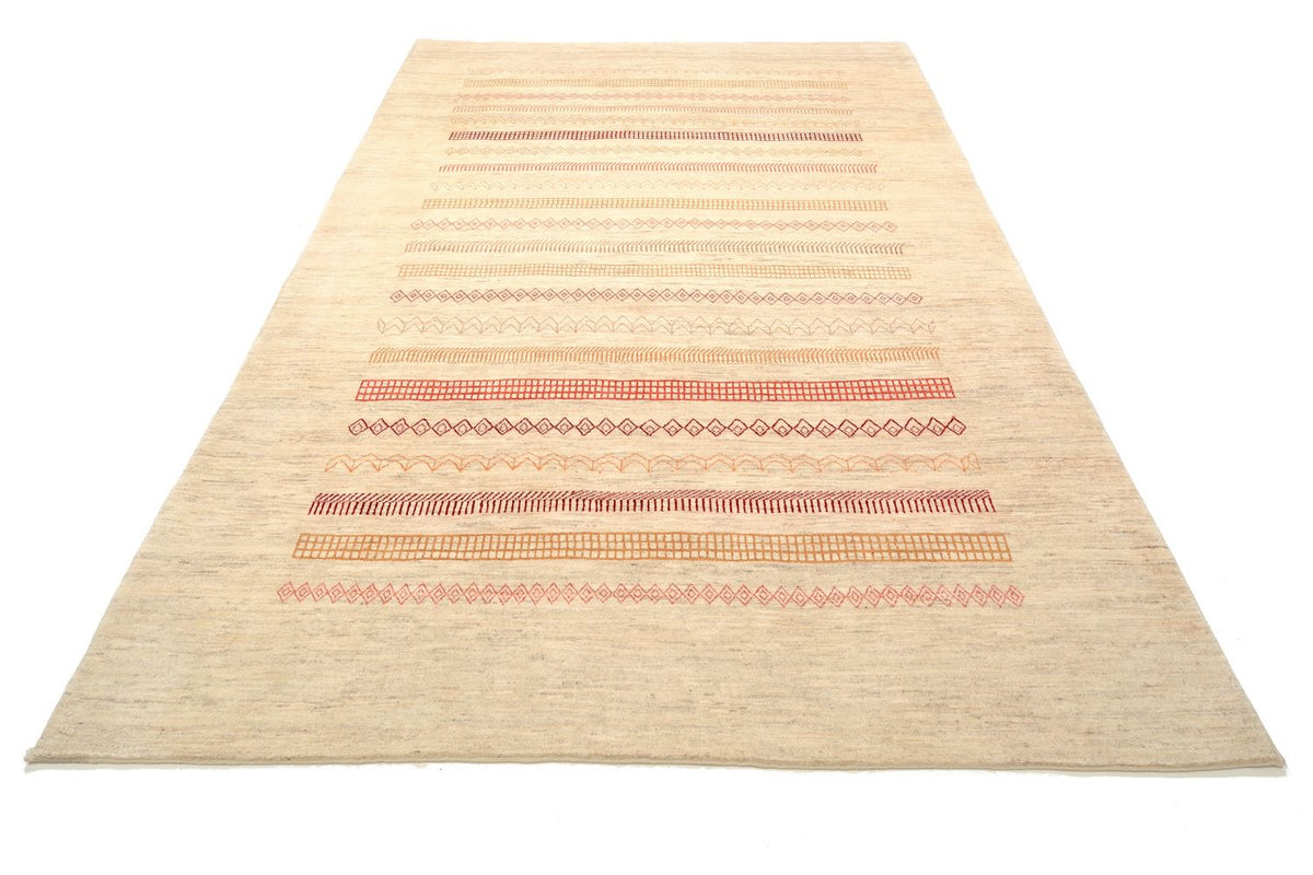 Gabbeh Rug - Loribaft Perser - 301 x 205 cm - sand