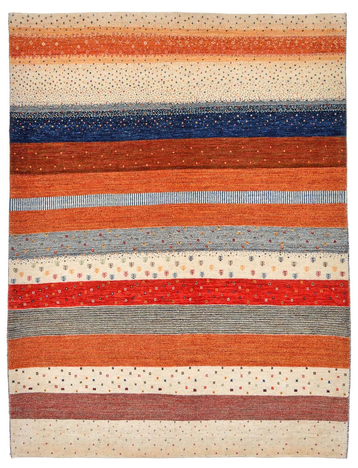 Gabbeh Rug - Loribaft Perser - 213 x 160 cm - multicolored