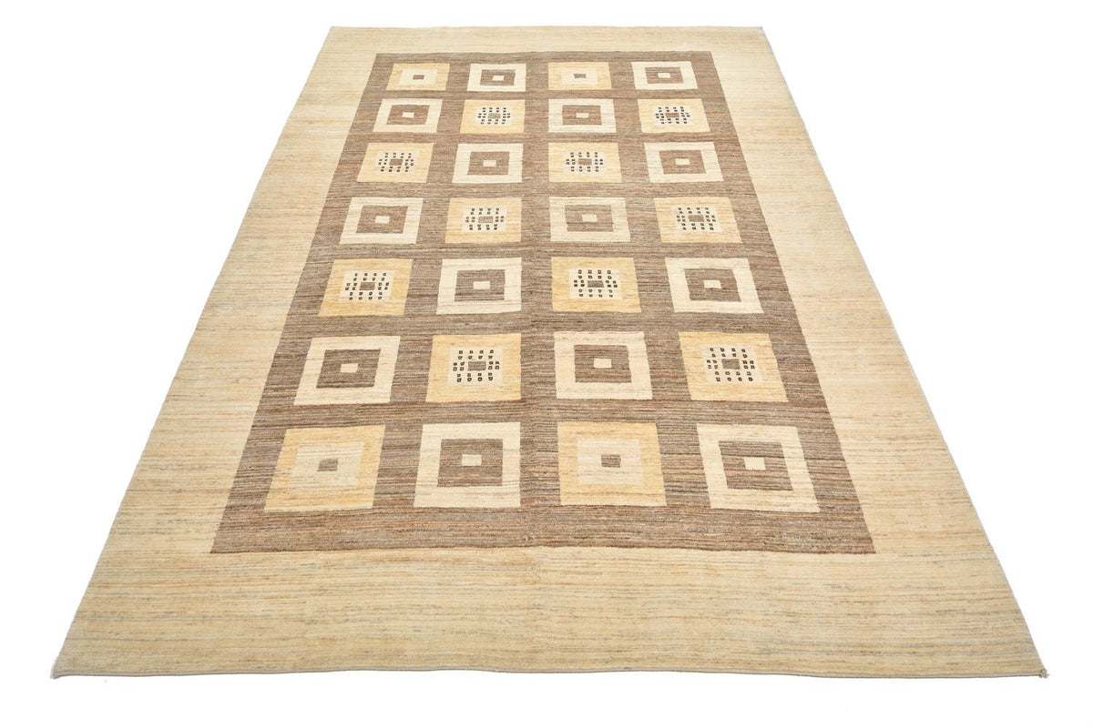 Gabbeh Rug - Loribaft Perser - 384 x 265 cm - light brown