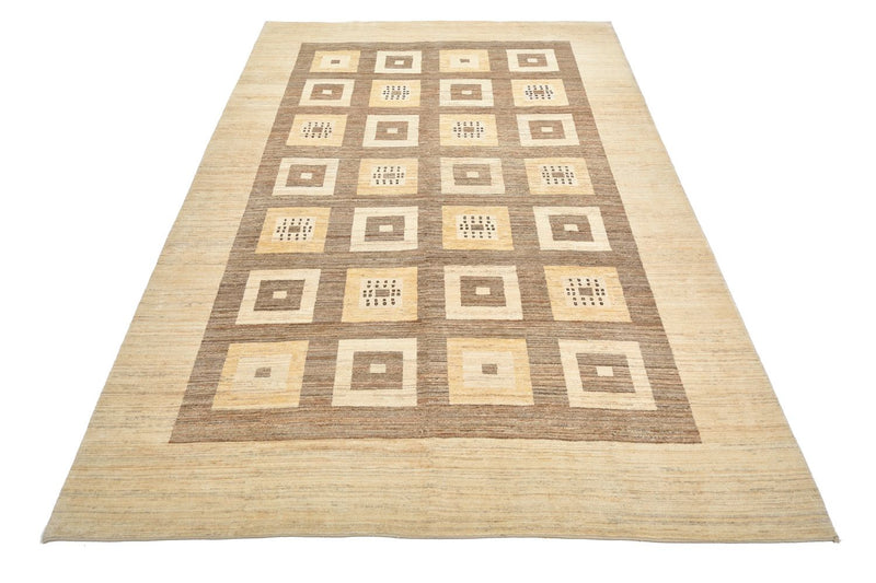 Gabbeh Rug - Loribaft Perser - 384 x 265 cm - light brown