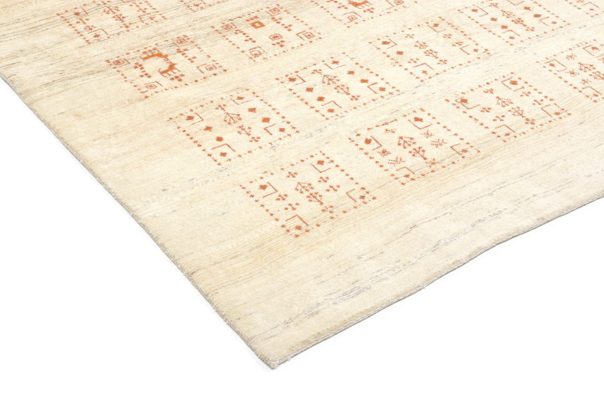 Gabbeh Rug - Loribaft Perser - 198 x 148 cm - natural