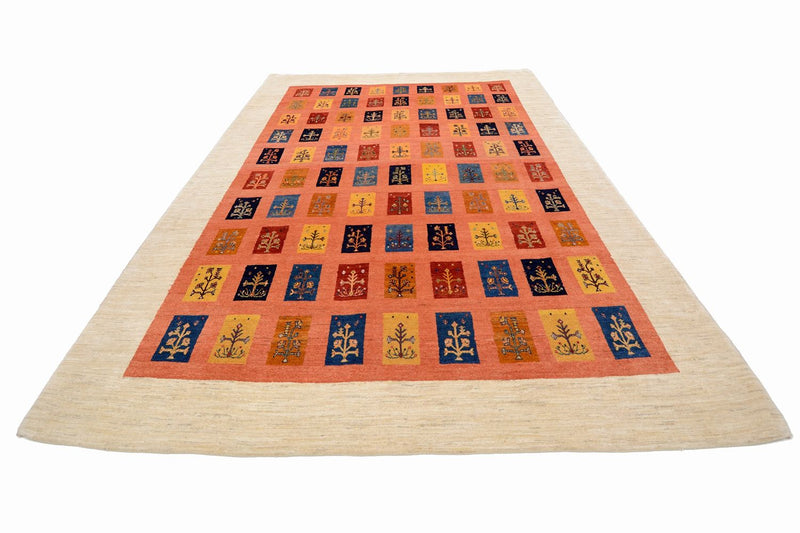 Gabbeh Rug - Loribaft Perser - 355 x 249 cm - orange