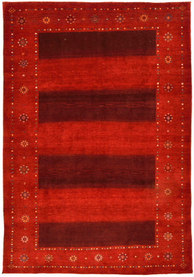 Gabbeh Rug - Loribaft Perser - 332 x 230 cm - red