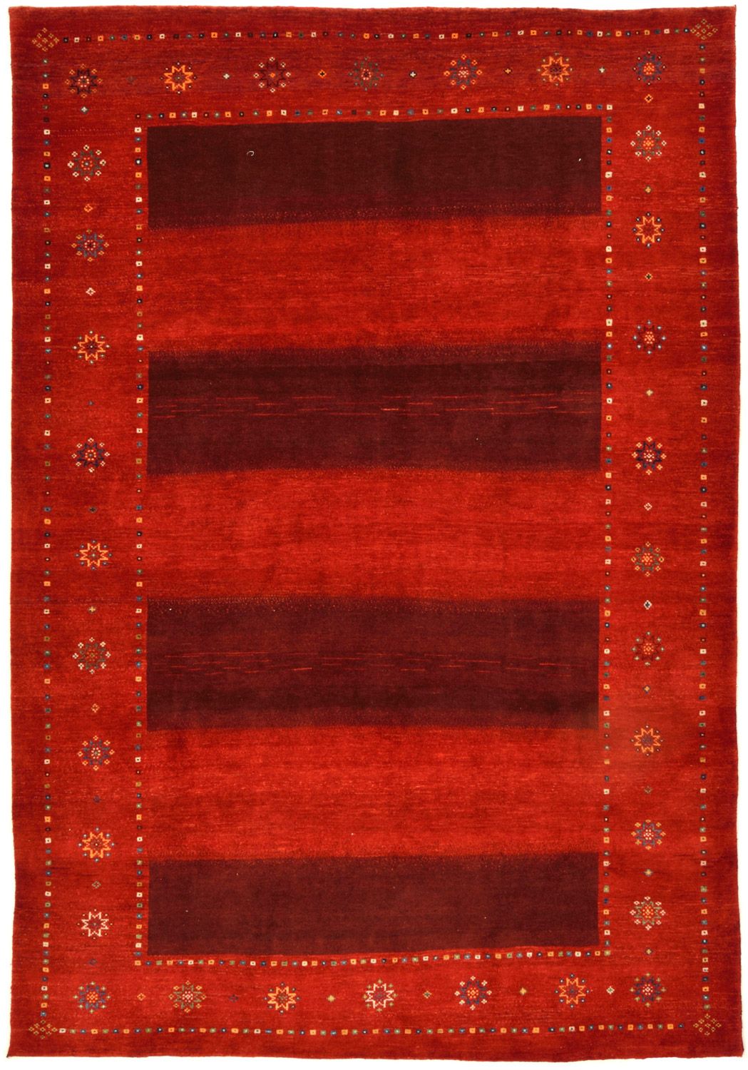 Gabbeh Rug - Loribaft Perser - 332 x 230 cm - red