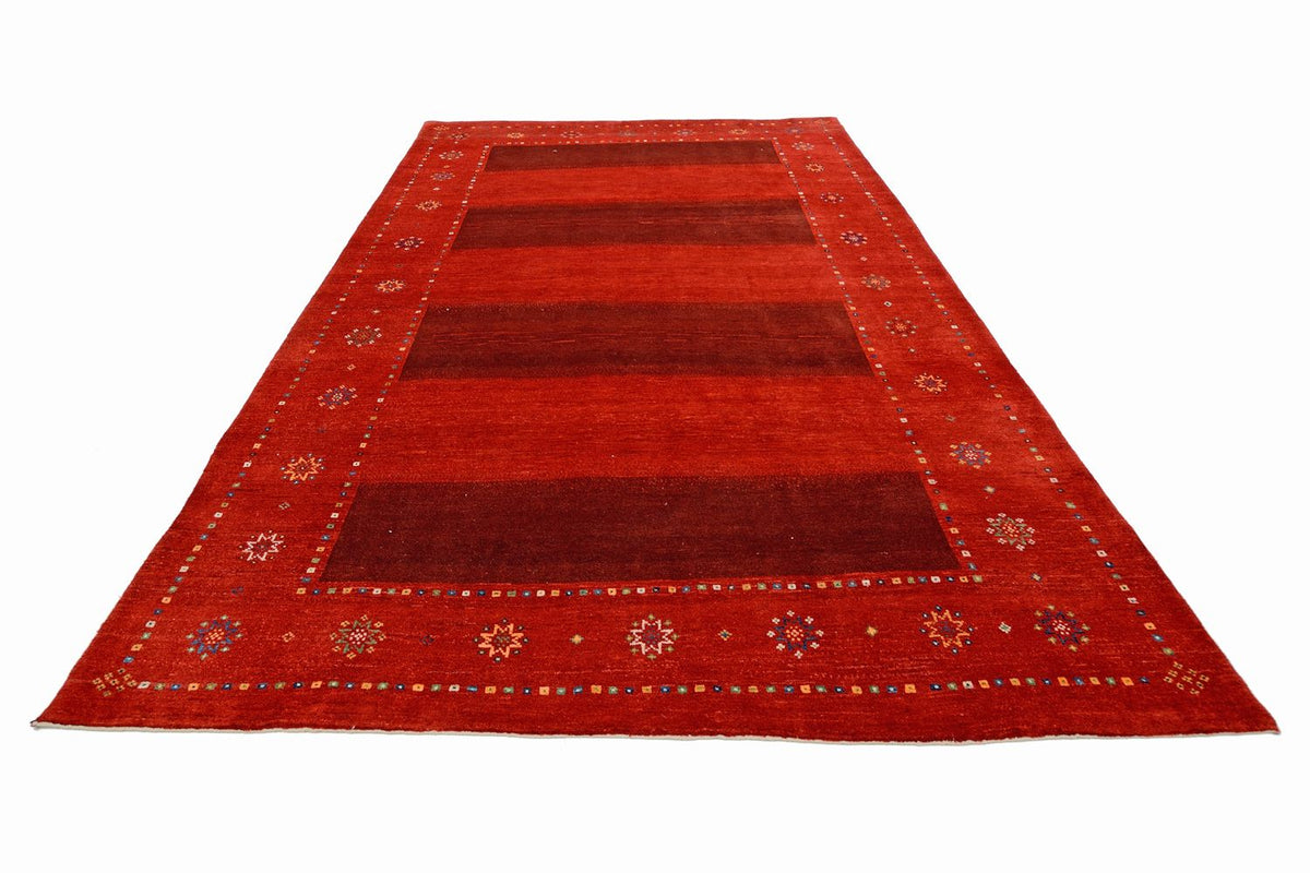 Gabbeh Rug - Loribaft Perser - 332 x 230 cm - red