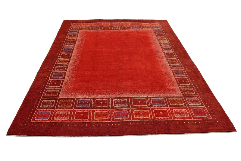 Gabbeh Rug - Loribaft Perser - 353 x 257 cm - red