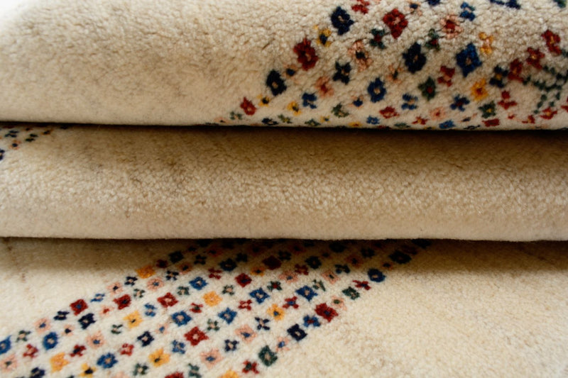 Gabbeh Rug - Loribaft Perser - 180 x 120 cm - beige