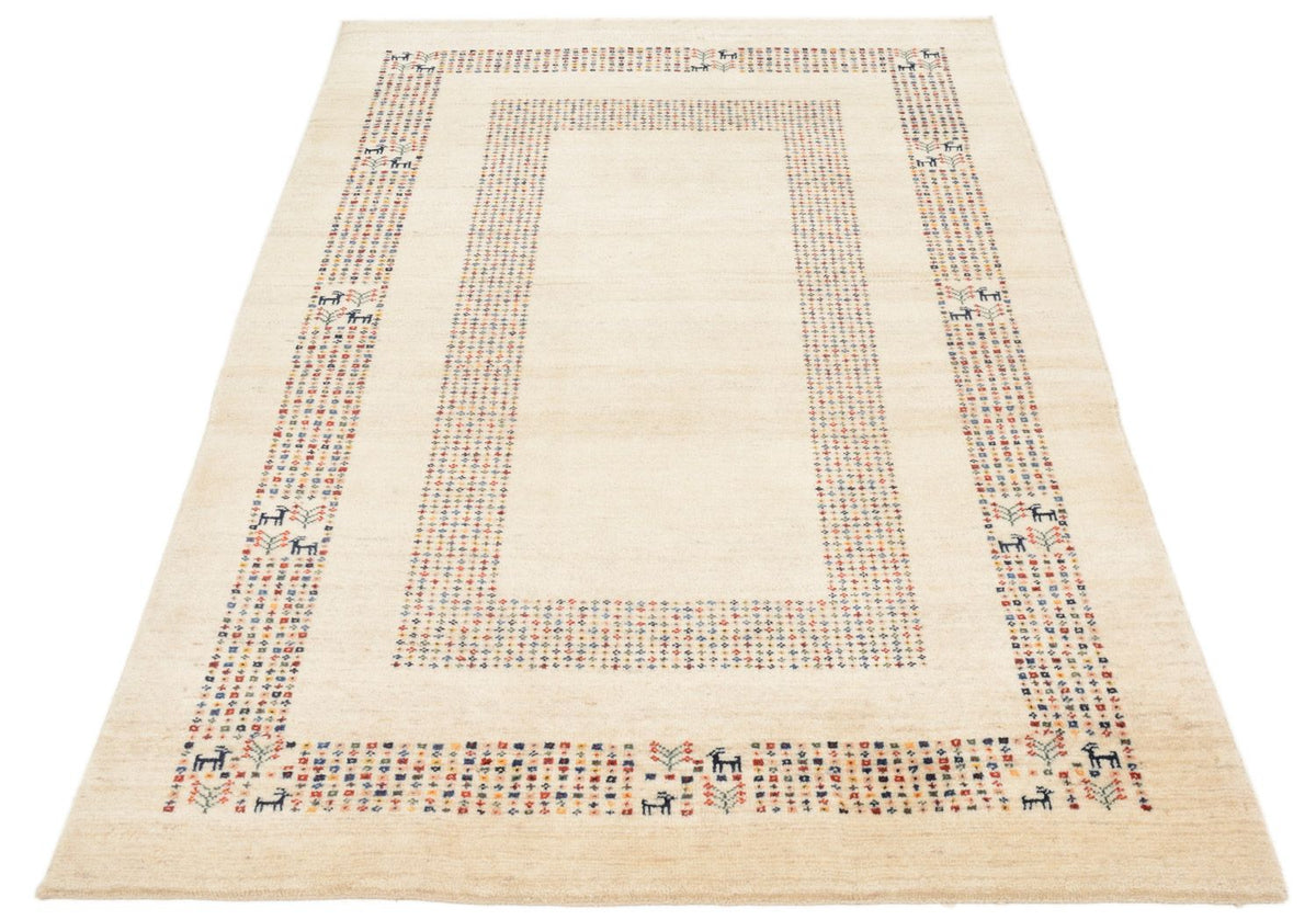 Gabbeh Rug - Loribaft Perser - 180 x 120 cm - beige