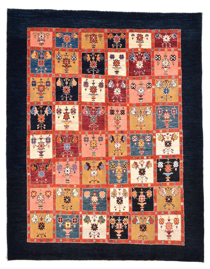 Gabbeh Rug - Loribaft Perser - 195 x 153 cm - colorful
