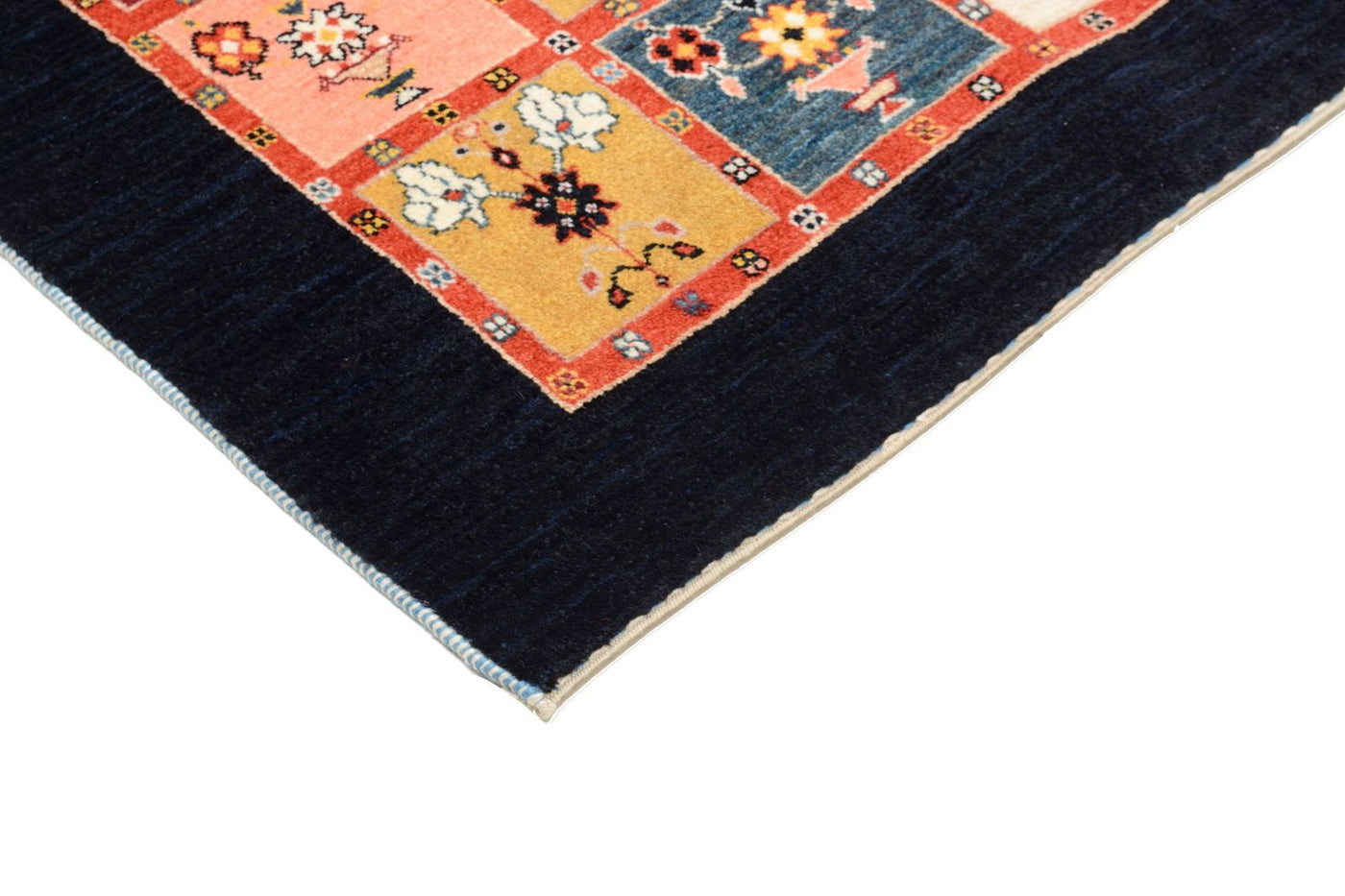 Loribaft Rug 195x153cm - Perserteppich Wollteppich