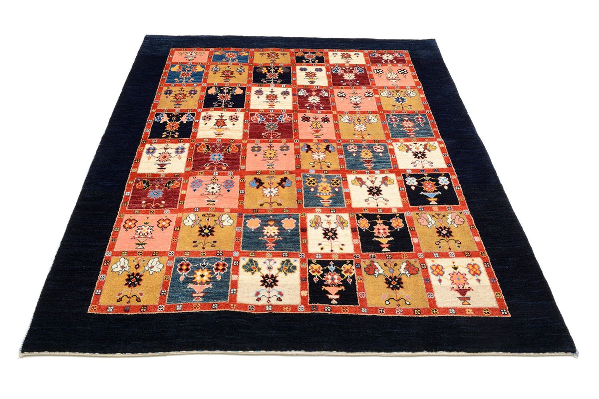 Gabbeh Rug - Loribaft Perser - 195 x 153 cm - colorful