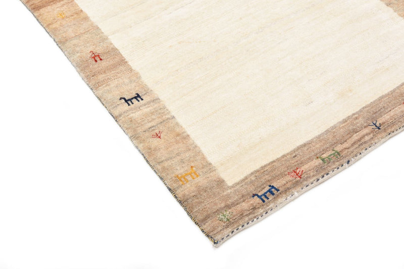 Runner Gabbeh Rug - Loribaft Perser - 205 x 87 cm - sand