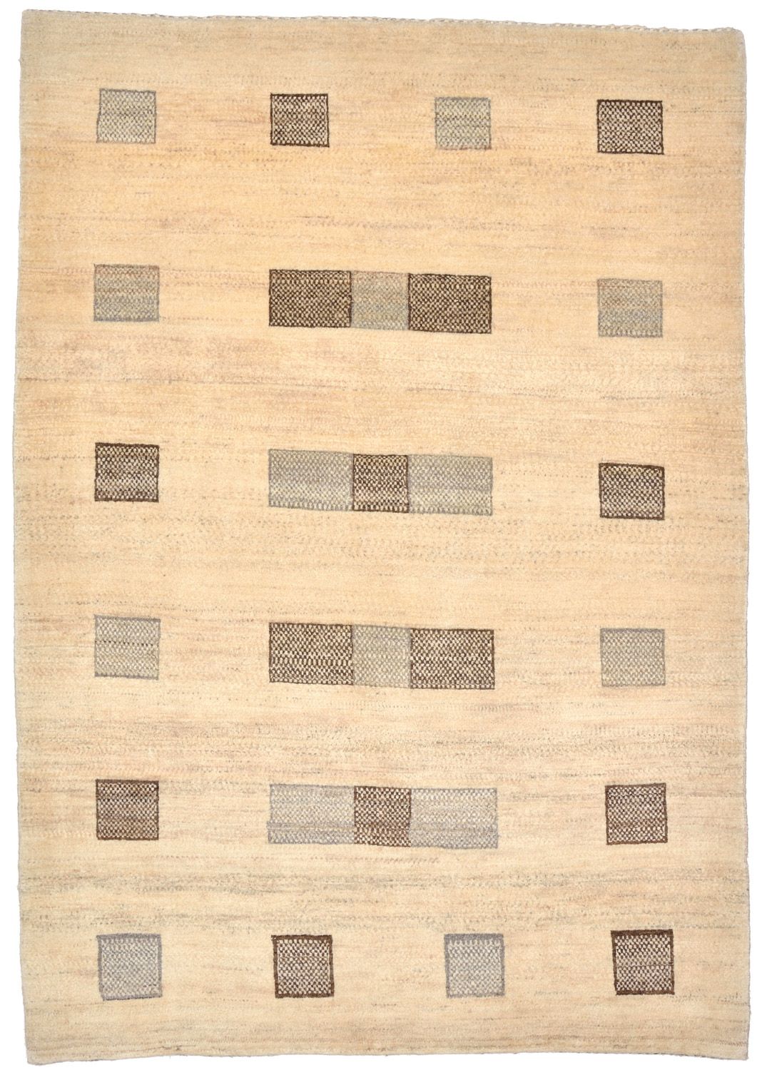 Gabbeh Rug - Loribaft Perser - 179 x 125 cm - light brown