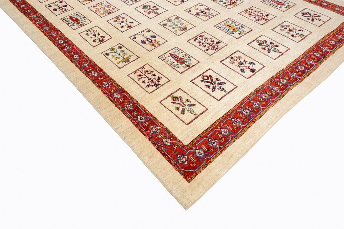 Gabbeh Rug - Loribaft Perser - 326 x 261 cm - red