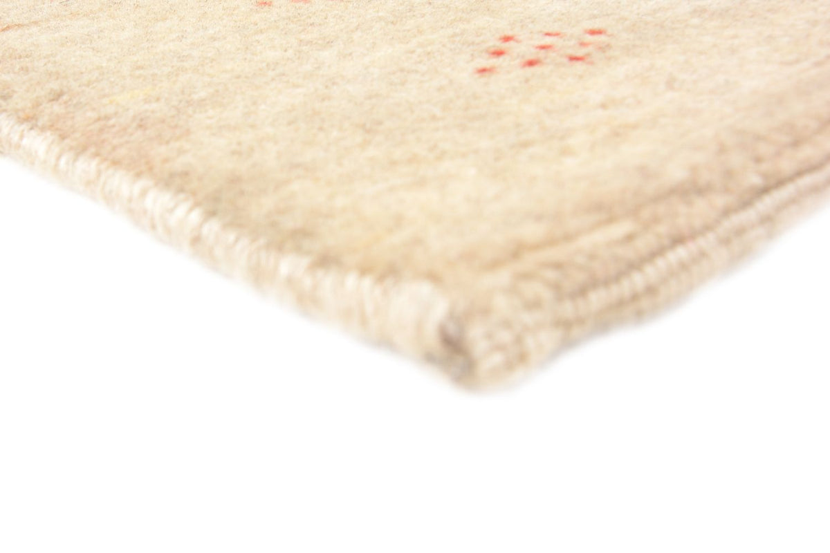 Runner Gabbeh Rug - Loribaft Perser - 201 x 85 cm - beige
