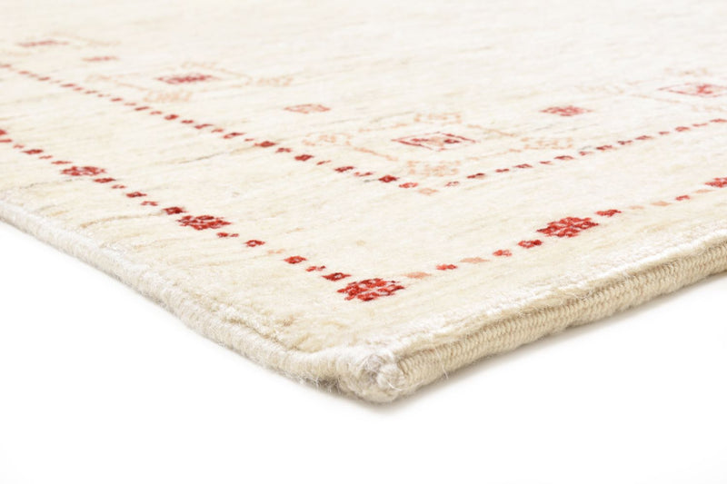 Runner Gabbeh Rug - Loribaft Perser - 202 x 82 cm - natural