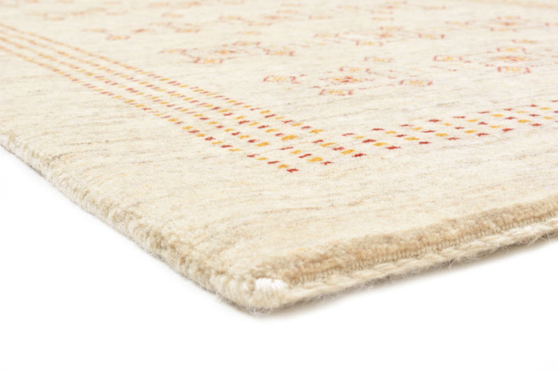Runner Gabbeh Rug - Loribaft Perser - 195 x 79 cm - beige