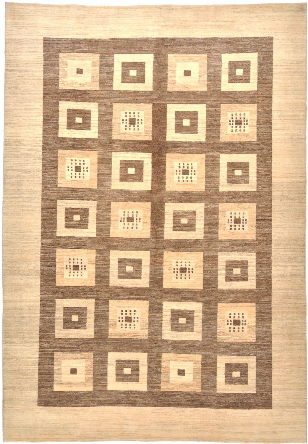 Gabbeh Rug - Loribaft Perser - 380 x 264 cm - brown