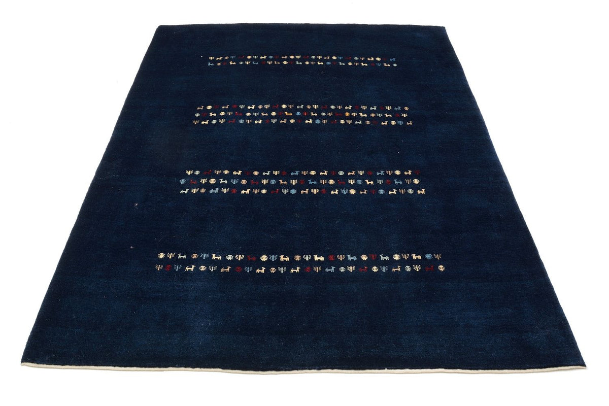 Gabbeh Rug - Loribaft Perser - 209 x 154 cm - blue