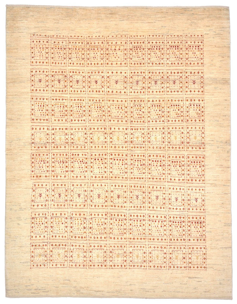 Gabbeh Rug - Loribaft Perser - 202 x 157 cm - beige