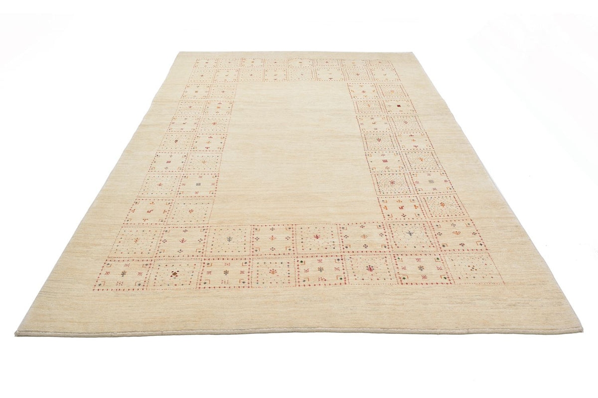 Gabbeh Rug - Loribaft Perser - 299 x 202 cm - natural