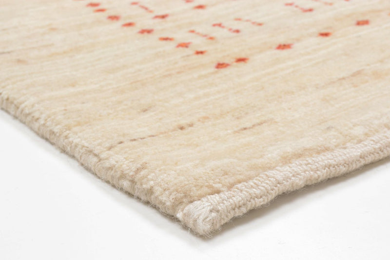 Gabbeh Rug - Loribaft Perser - 201 x 119 cm - beige