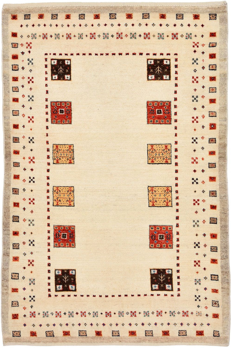 Gabbeh Rug - Loribaft Perser - 127 x 84 cm - multicolored