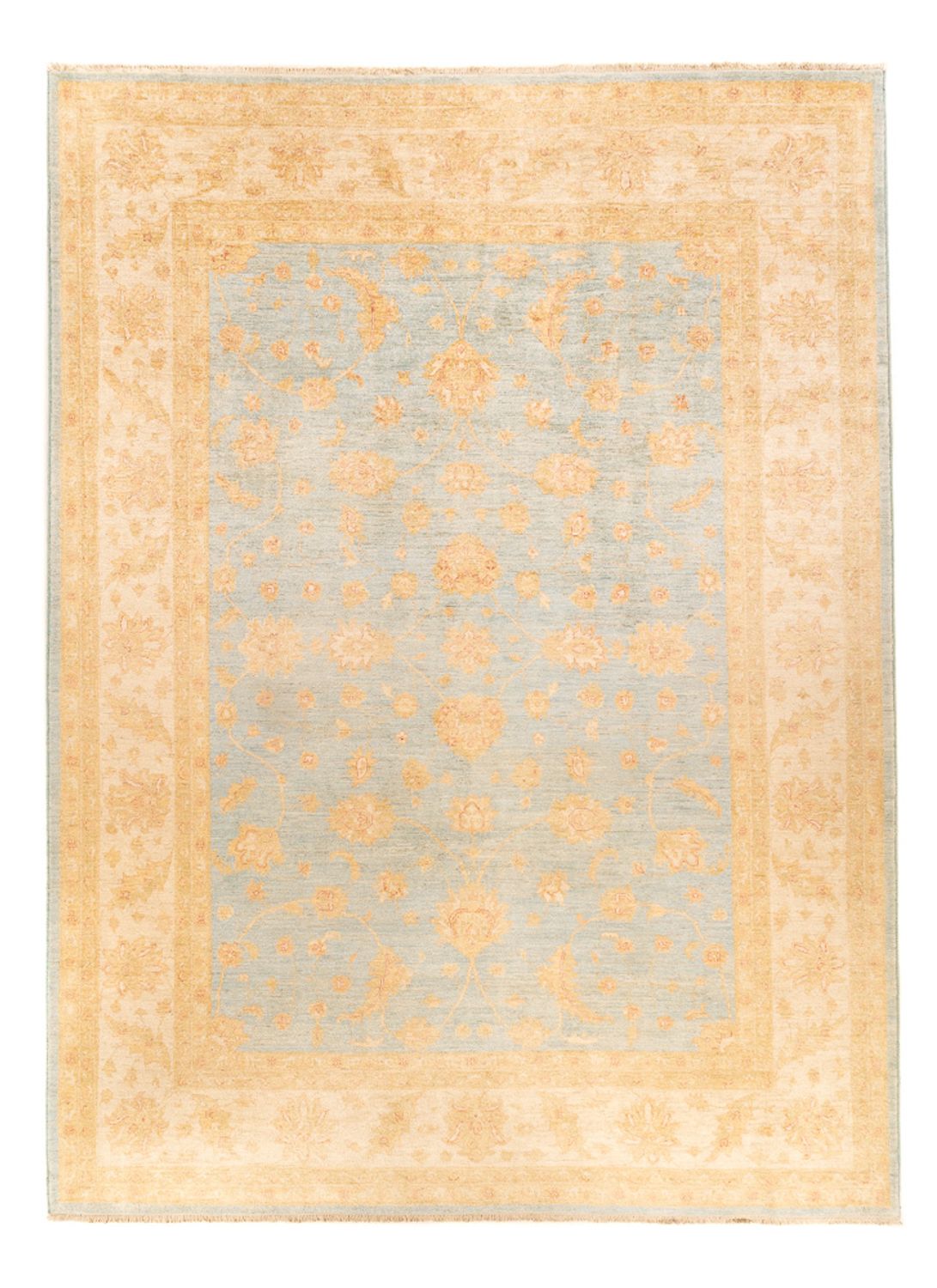 Ziegler Rug - 342 x 257 cm - light blue